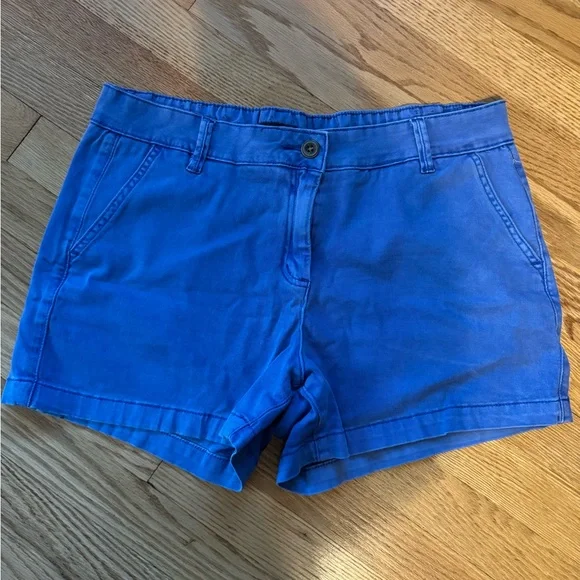 Land & Sea Blue Chino Shorts in blue size 12 - Picture 3 of 8